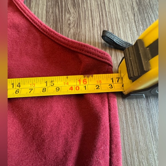 Wild Fable Rich Cranberry Color Dress - Picture 5 of 7